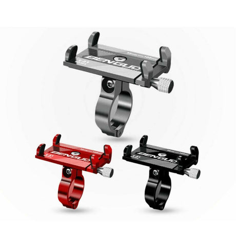 Aluminum Alloy Phone Holder for Bicycle with 360° Rotation
