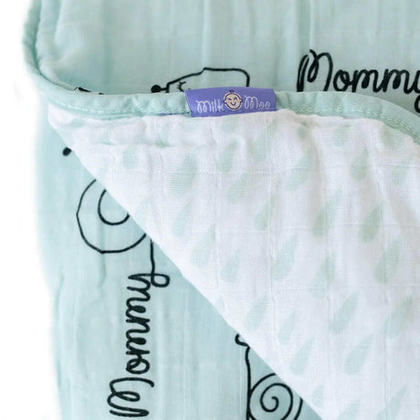 Luxurious and Cozy Milk&Moo Sangaloz Baby Muslin Fiber Filled Blanket