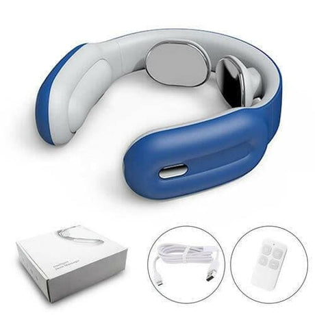 Smart Electric Neck Shoulder Massager with Warm Compress and Long Battery Life