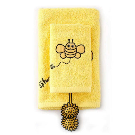Buzzy Bee Baby Towel Set: Luxuriously Soft Towels for Your Little One