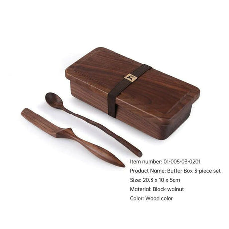 Elevate Your Culinary Experience with Luxurious Nordic Black Walnut Kitchen Tools