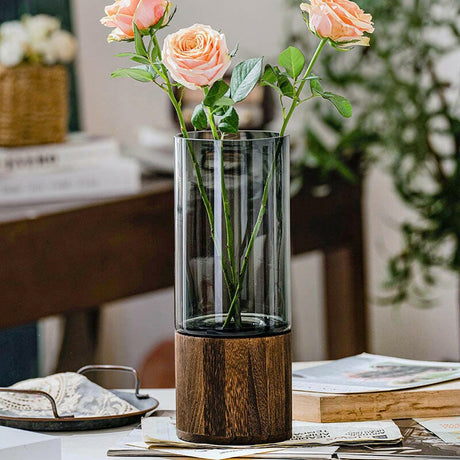 Elevate Your Home Decor with Chic Aquatic Glass Vase