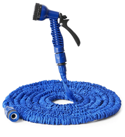 Expandable Flexible Garden Hose with Nozzle - Choose Your Length: 25FT, 50FT, 75FT, or 100FT