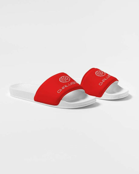 Fiery Red Women's Comfort Slide Sandal