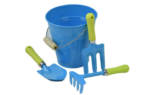 JustForKids 10051 Kids Water Pail with Garden Tools Set