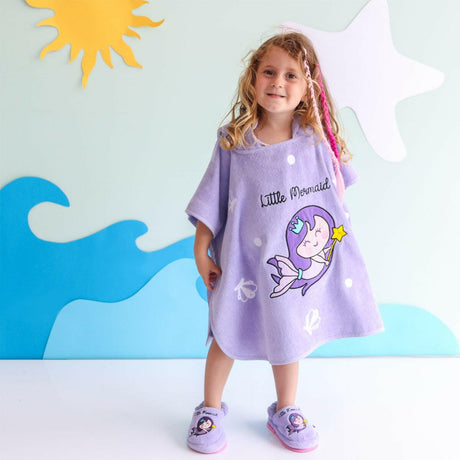 Magical Little Mermaid Poncho for Children from Milk&Moo