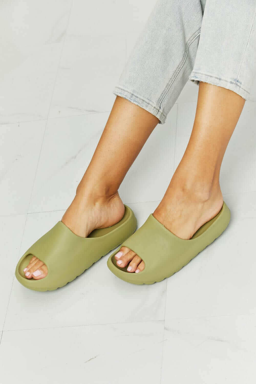 NOOK JOI In My Comfort Zone Slides in Green