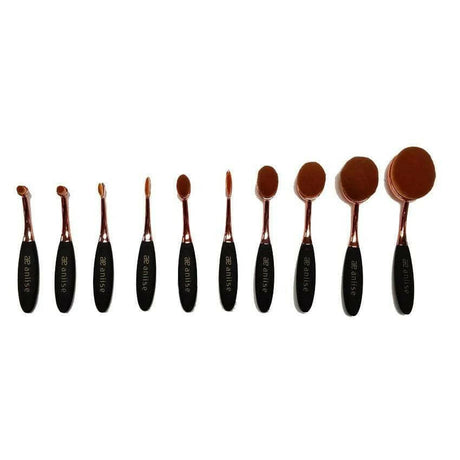 Oval Makeup Brush Set: Artisan Collection
