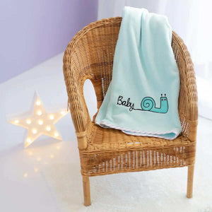Soft and Snuggly Milk&Moo Sangaloz Turkish Cotton Baby Blanket - Perfect for Cuddles!