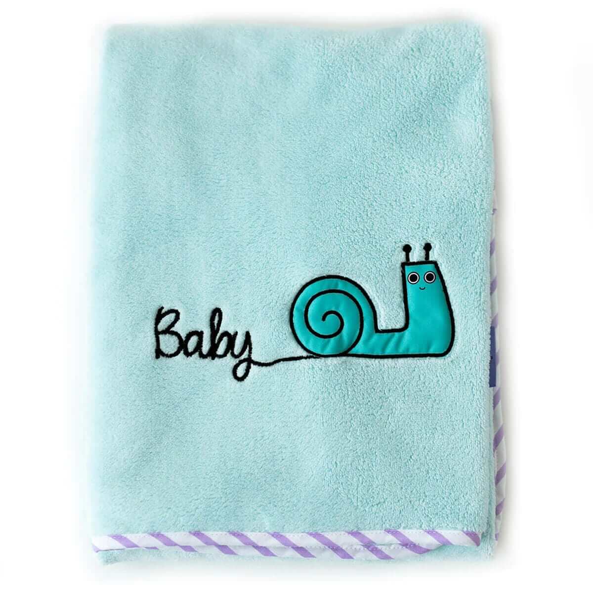 Soft and Snuggly Milk&Moo Sangaloz Turkish Cotton Baby Blanket - Perfect for Cuddles!