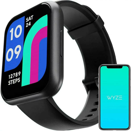 Wyze Health and Fitness Smart Watch with Heart Rate, Blood Oxygen, Sleep Monitoring, and Activity Tracking for All Genders